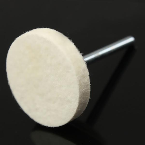 25 mm diameter wolvilt polijstschijf polijstpad voor dremel roterend gereedschap