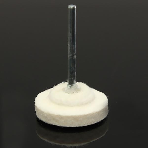 25 mm diameter wolvilt polijstschijf polijstpad voor dremel roterend gereedschap