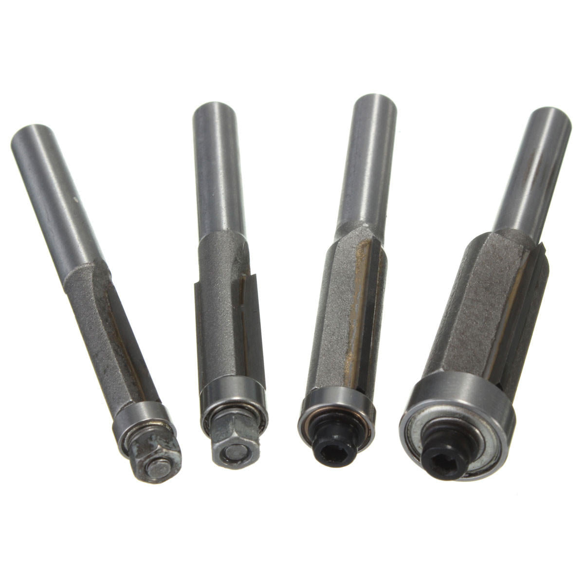 6/8/10 / 12mm flush trim bit 1/4 shank router bits carbide tipped bits