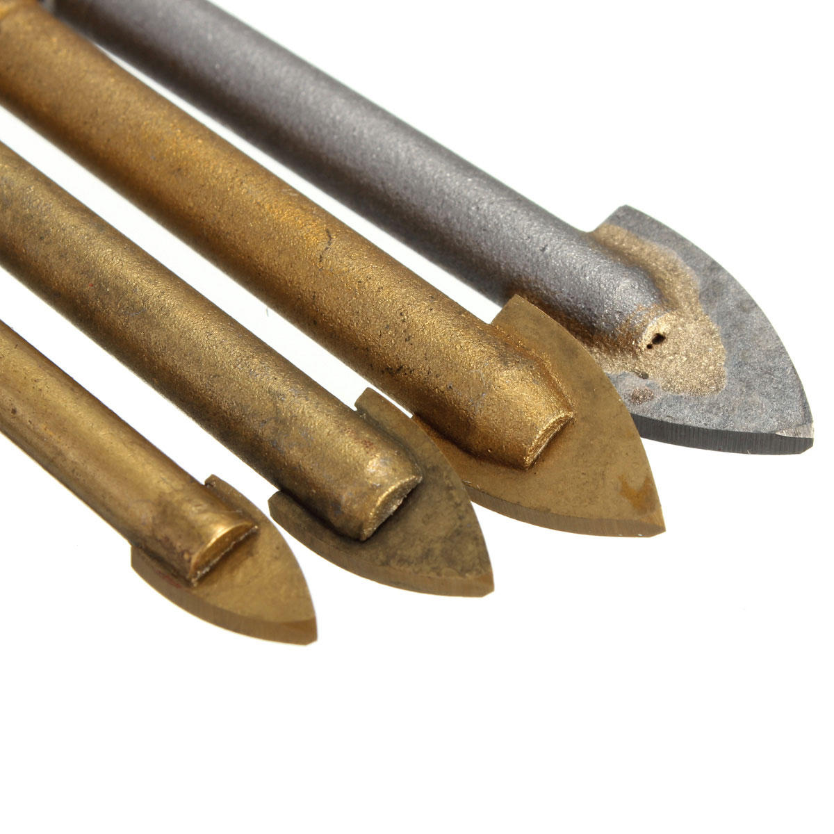 6-12mm carbide tegel speerkop boor glas boorgat tool tungsten carbide getipt bit