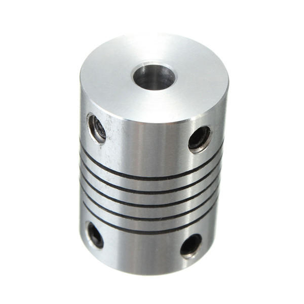 flexibele askoppeling od18mmx25mm cnc stappenmotorkoppelingsconnector 6.35 tot 8 mm