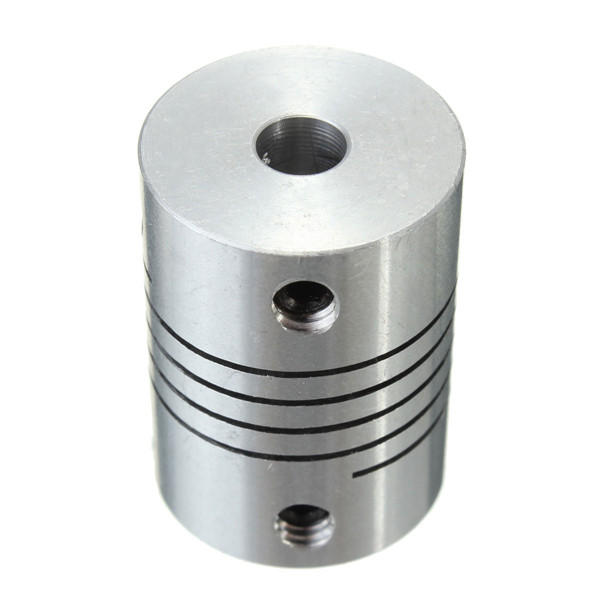 flexibele askoppeling od18mmx25mm cnc stappenmotorkoppelingsconnector 6.35 tot 8 mm
