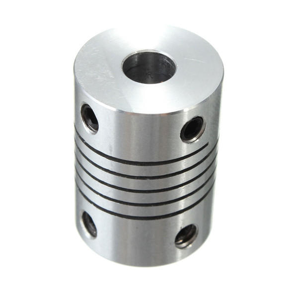 flexibele askoppeling od18mmx25mm cnc stappenmotorkoppelingsconnector 6.35 tot 8 mm