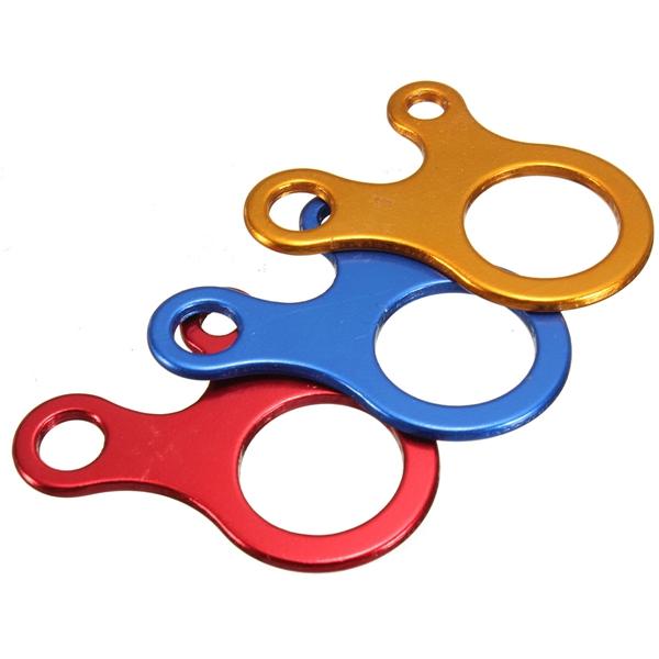 3 gaten multifunctioneel edc outdoor survival rope buckle quick knotting tool