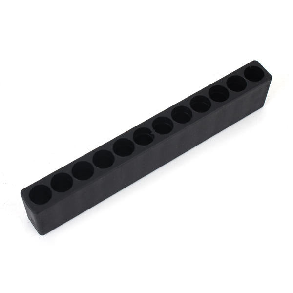 12 gaten hex shank plastic schroevendraaier bit opslag dek schroevendraaier hoofd opbergkoffer