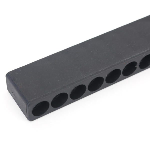12 gaten hex shank plastic schroevendraaier bit opslag dek schroevendraaier hoofd opbergkoffer