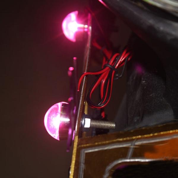 12 v motorfiets led kentekenverlichting rem strobe flash staartdecoratie flashlight