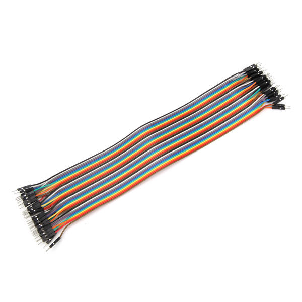 40 stuks 30 cm man op man jumper kabel dupont draad