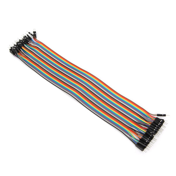 40 stuks 30 cm man op man jumper kabel dupont draad