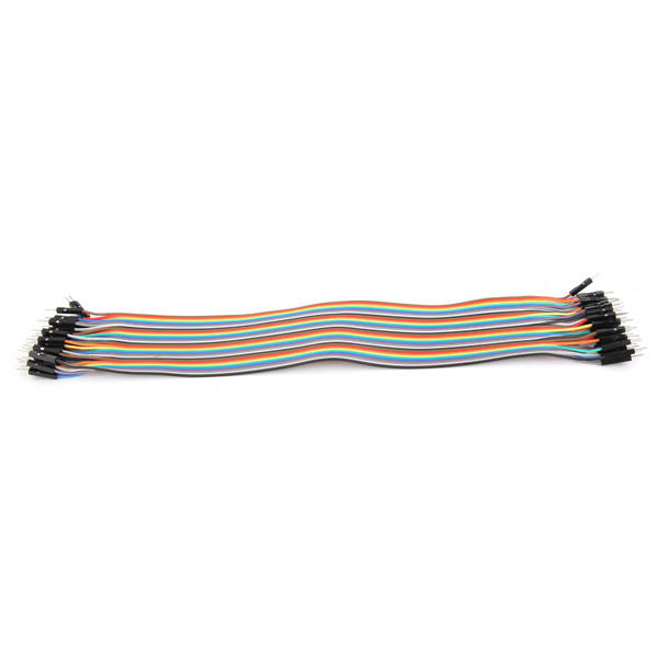 40 stuks 30 cm man op man jumper kabel dupont draad