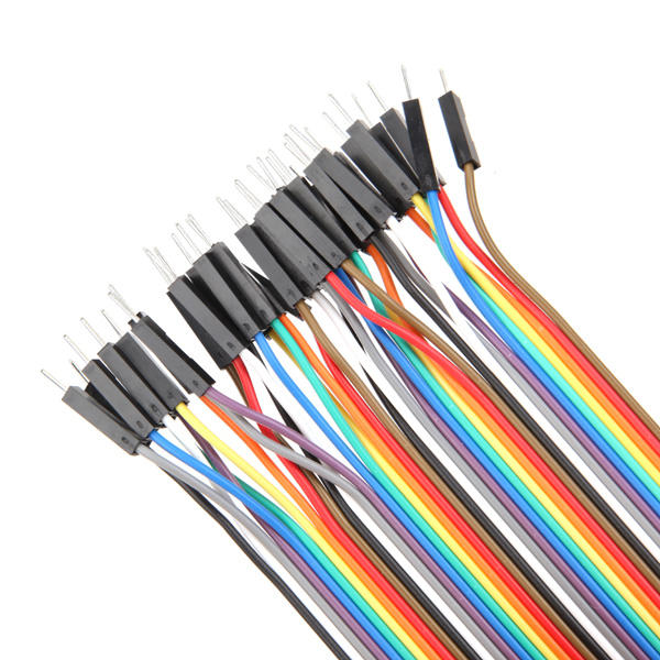 40 stuks 30 cm man op man jumper kabel dupont draad