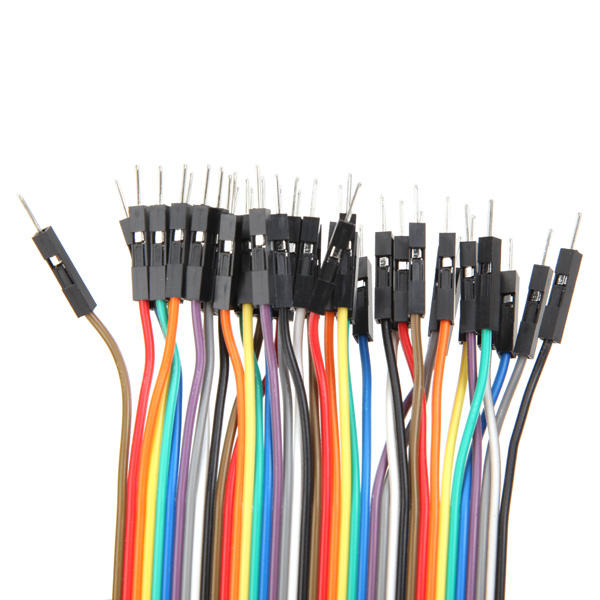 40 stuks 30 cm man op man jumper kabel dupont draad