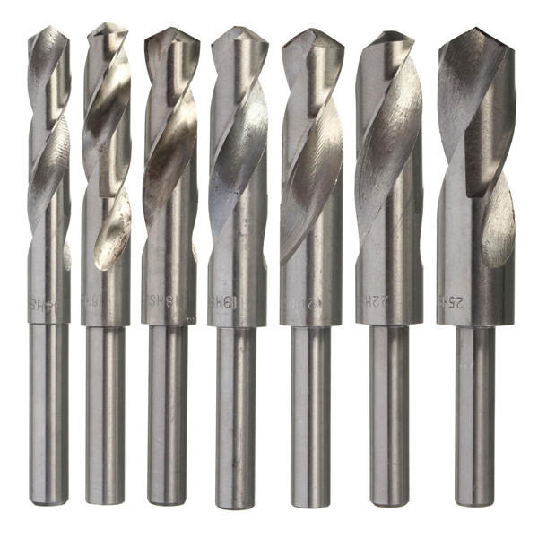 tip diameter hss spiraalboor 1/2 inch rechte schacht boorgat tool 14/16/18/19/20/22/25mm
