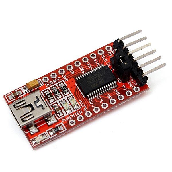 3 stuks ft232rl ftdi usb naar ttl seriële converter adaptermodule