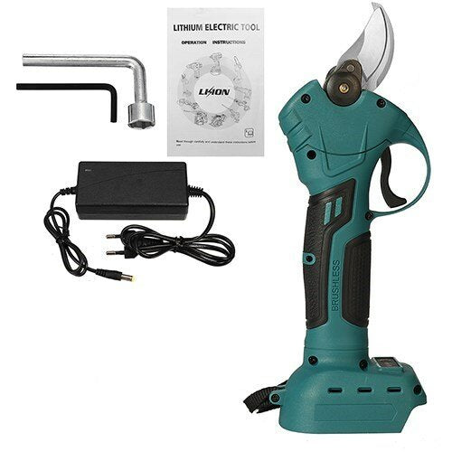 21v draadloze elektrische schaar snoeischaar boomtak snoeischaar tuingereedschap w/1 stuks 2 stuks batterij