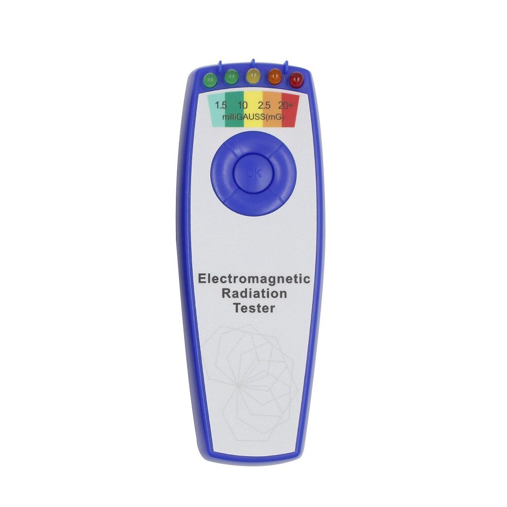 draagbare elektromagnetische stralingstester veld emf gauss-meter ghost hunting tester met 5 leds