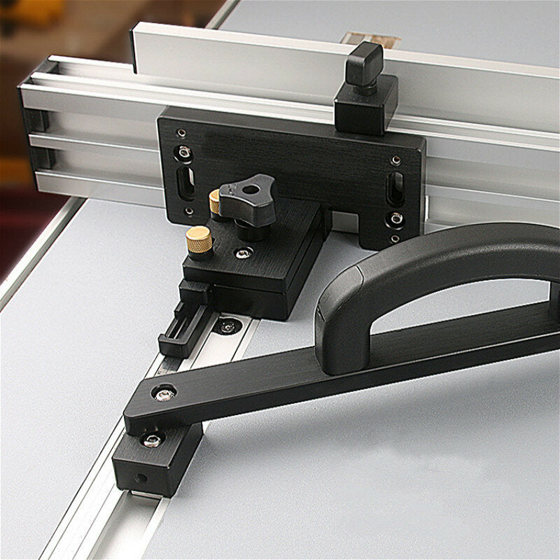 800/1000mm aluminium elektrische cirkelzaag flip fence set/2 stuks beugel houtbewerking tool