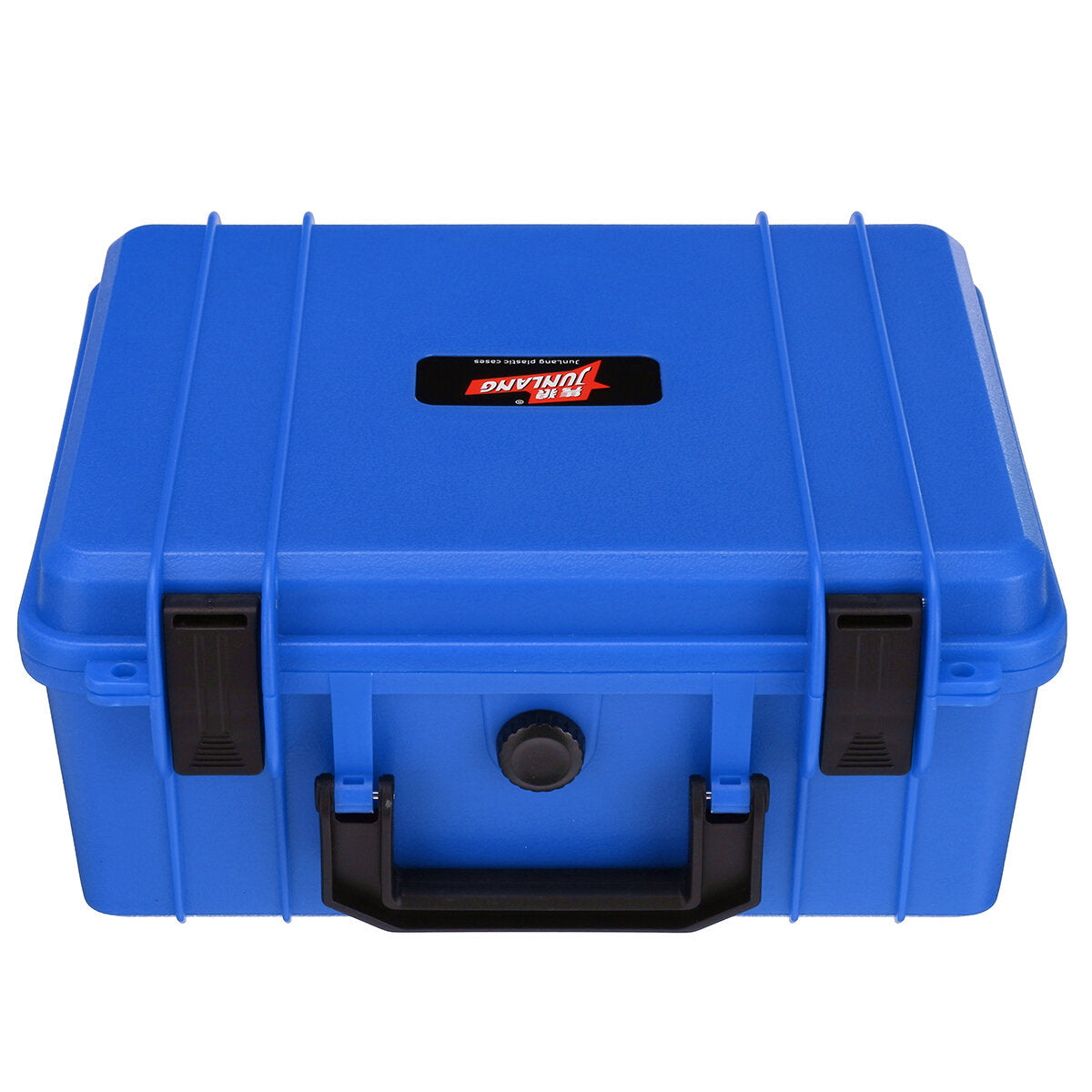 1 stuks rood/zwart/blauw/geel plastic gereedschapskist waterdichte gereedschapskist anti-shock bescherming kluis;
