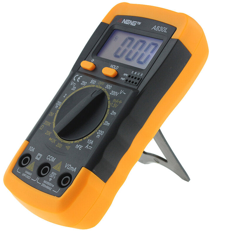 aneng a830l digitale multimeter dc ac-spanning diode freguency transistor tester