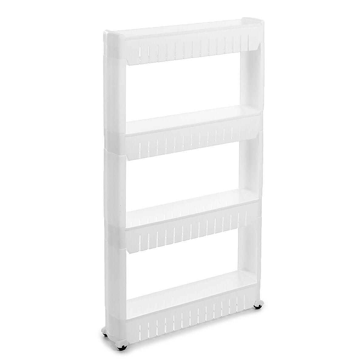 3/4 / 5-tier slim slide trolley storage holder rack organizer kitchen bathroom