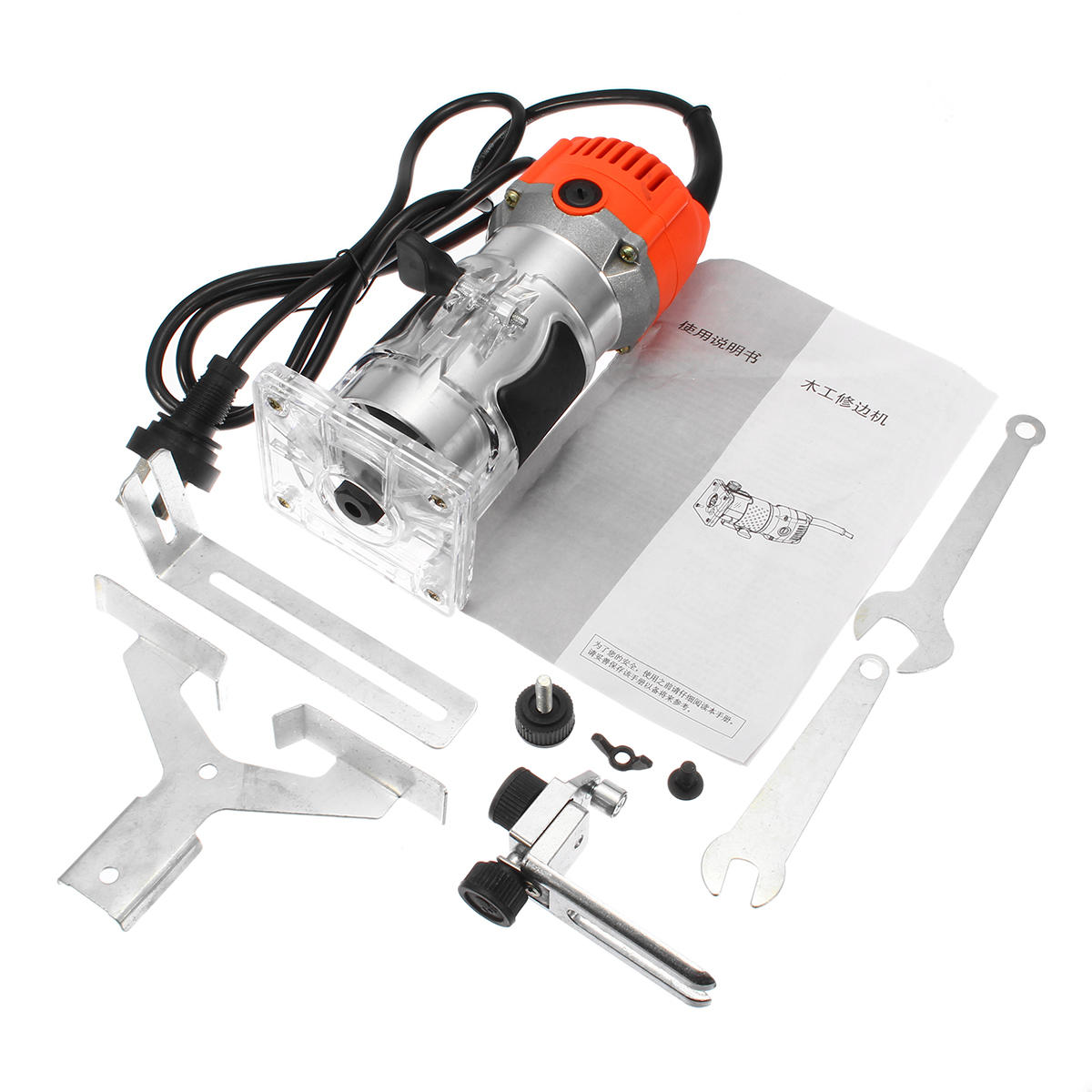 110v 1/4 inch hout laminaat palm router elektrische hand trimmer houtbewerking rand schrijnwerkers tool 1200w