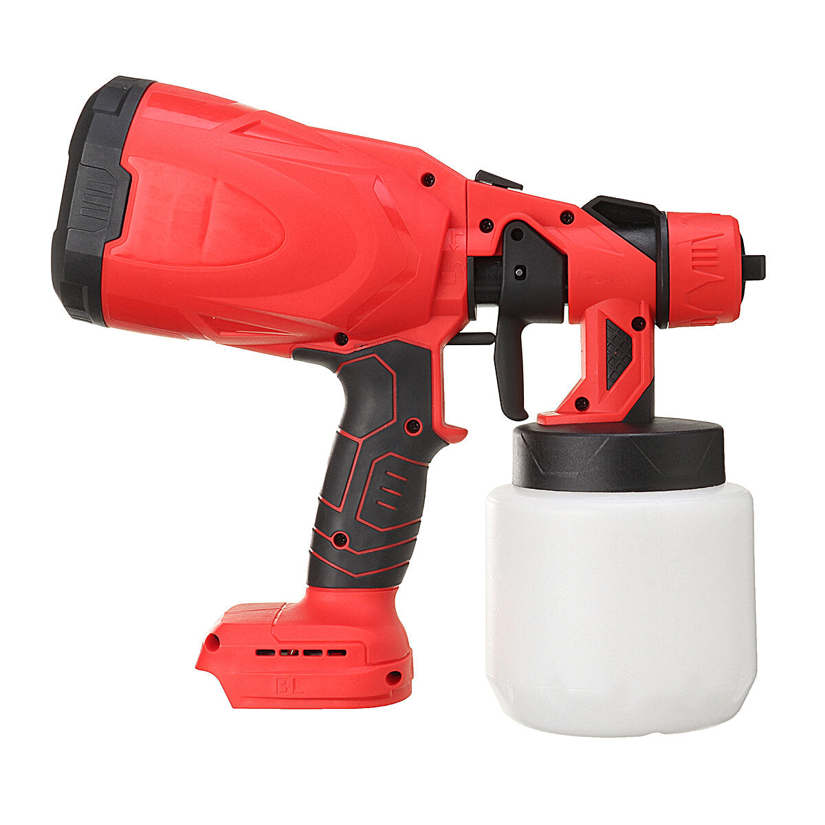 draadloze elektrische verfspuitpistolen home garden wall dhz work spray tool voor makita-batterij