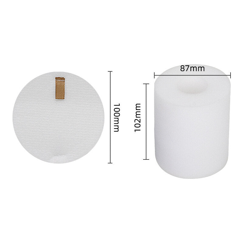 3 stuks vervangingen voor shark nv500 nv501 onderdelen accessoires hepa filter * 1 spons * 1 schuursponsje * 1 [niet-origineel]