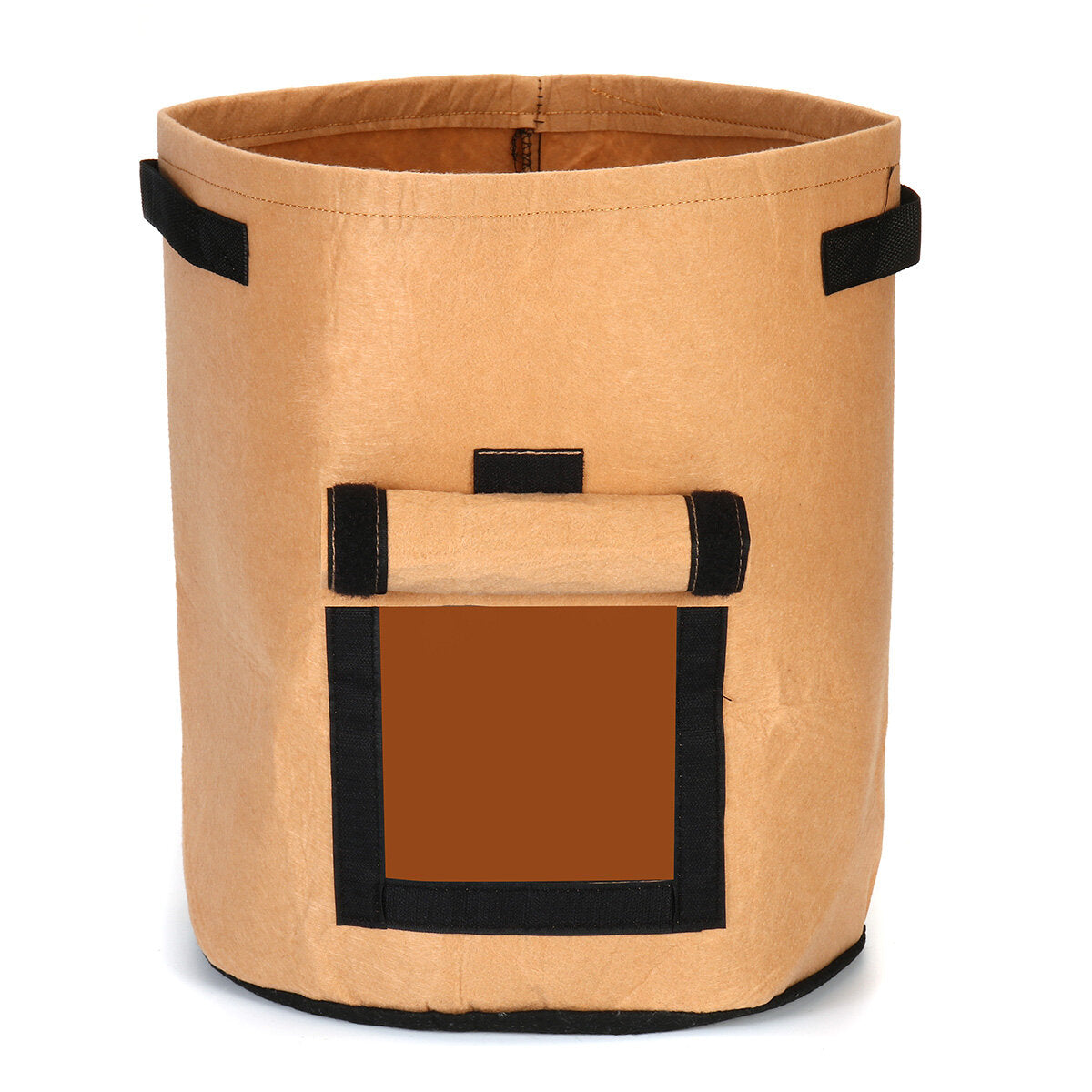2 stuks 10 gallon 37l khaki aardappelplantzak potplanter groentecontainer groeiende tuin