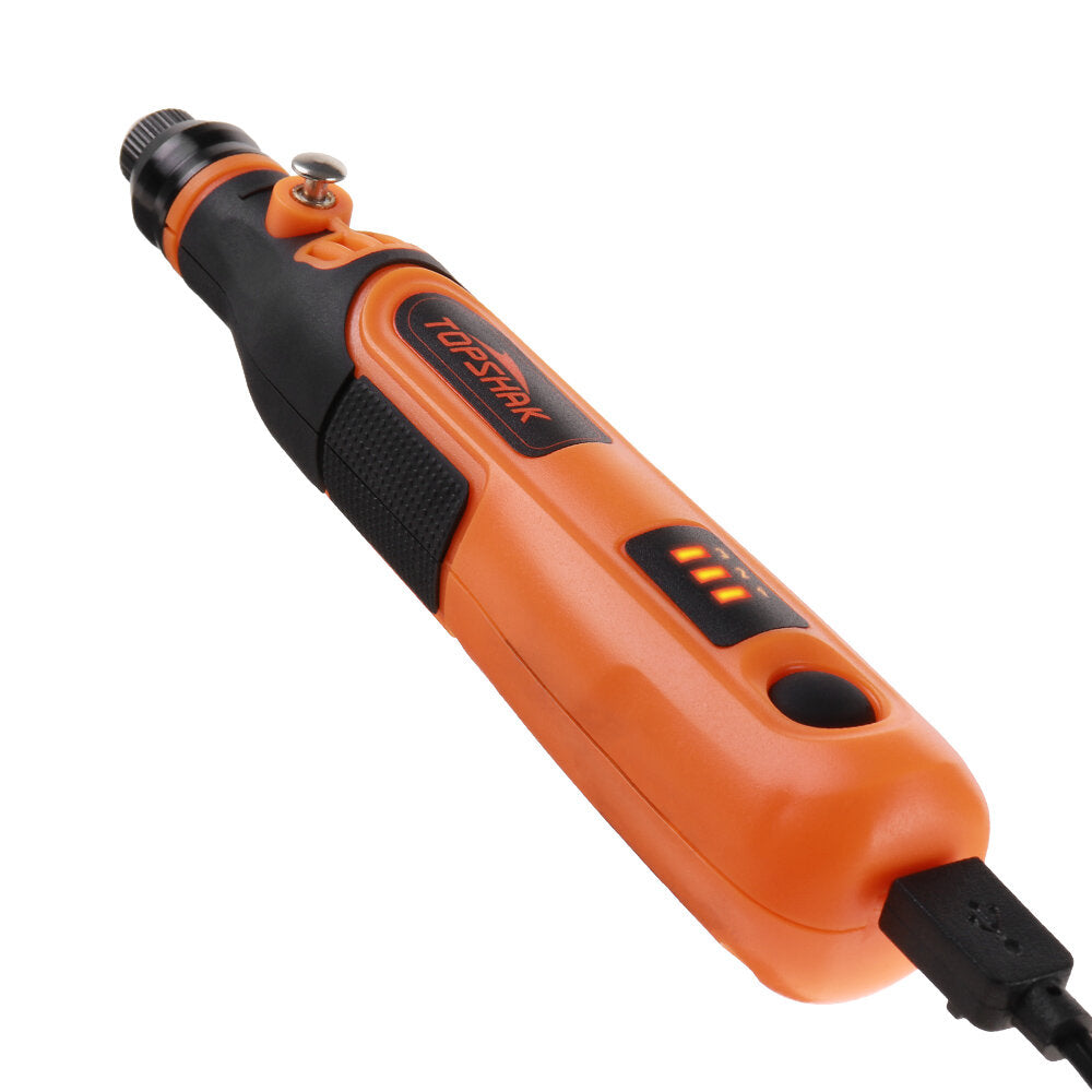 ts-mg1 mini grinder 5000-15000rpm draadloze roterende gereedschapsset draagbare elektrische slijpen polijsten graveren boren 3 snelheden met 35 accessoires machine