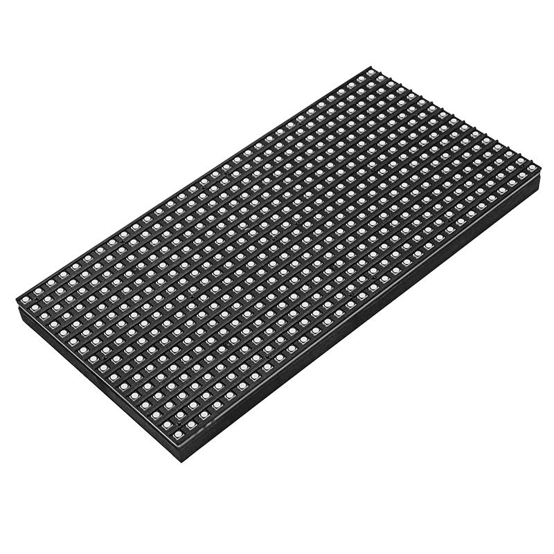 16x32 colorful multifunctionele klok muziek spectrum led-verlichting display gemonteerd dot matrix board