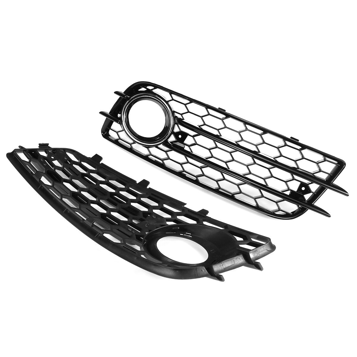 plating mistlamp cover honingraat hex grille grill voor audi a4 b8 s-line s4 2008-2012
