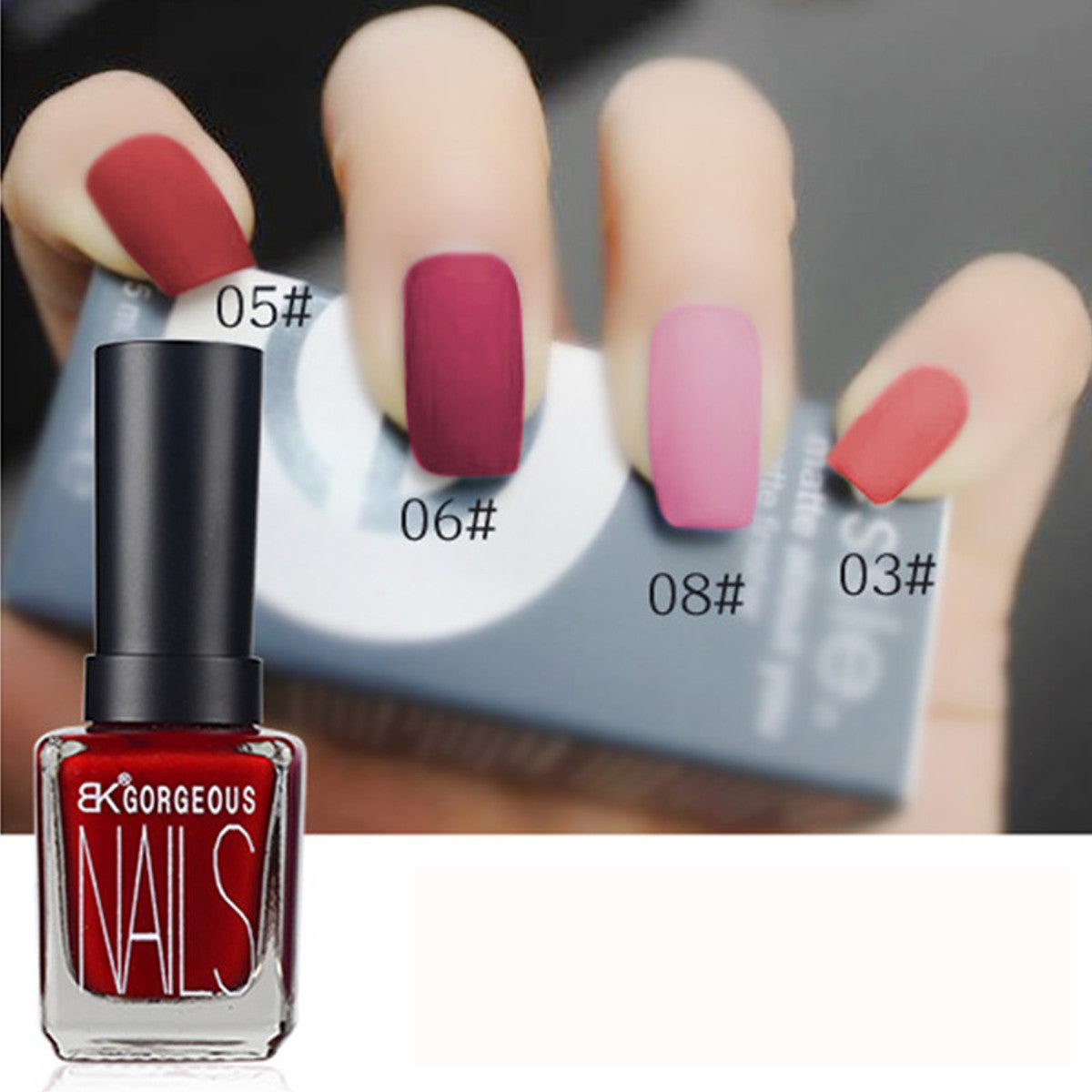 dancingnail 12ml 12 kleuren matte dode nagel kunst poolse emalje berijpte varnish