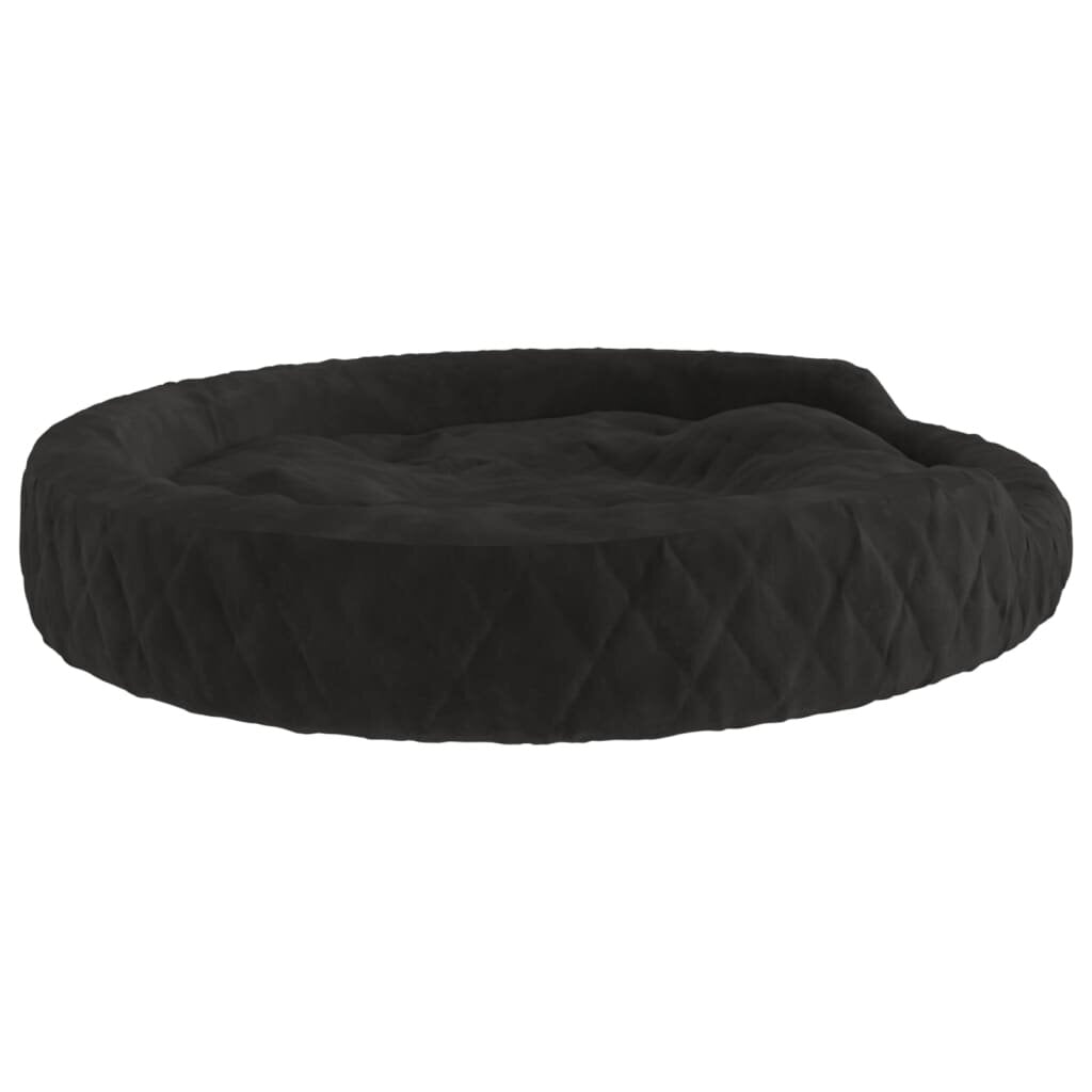 hondenmand 70x55x23 cm pluche zwart