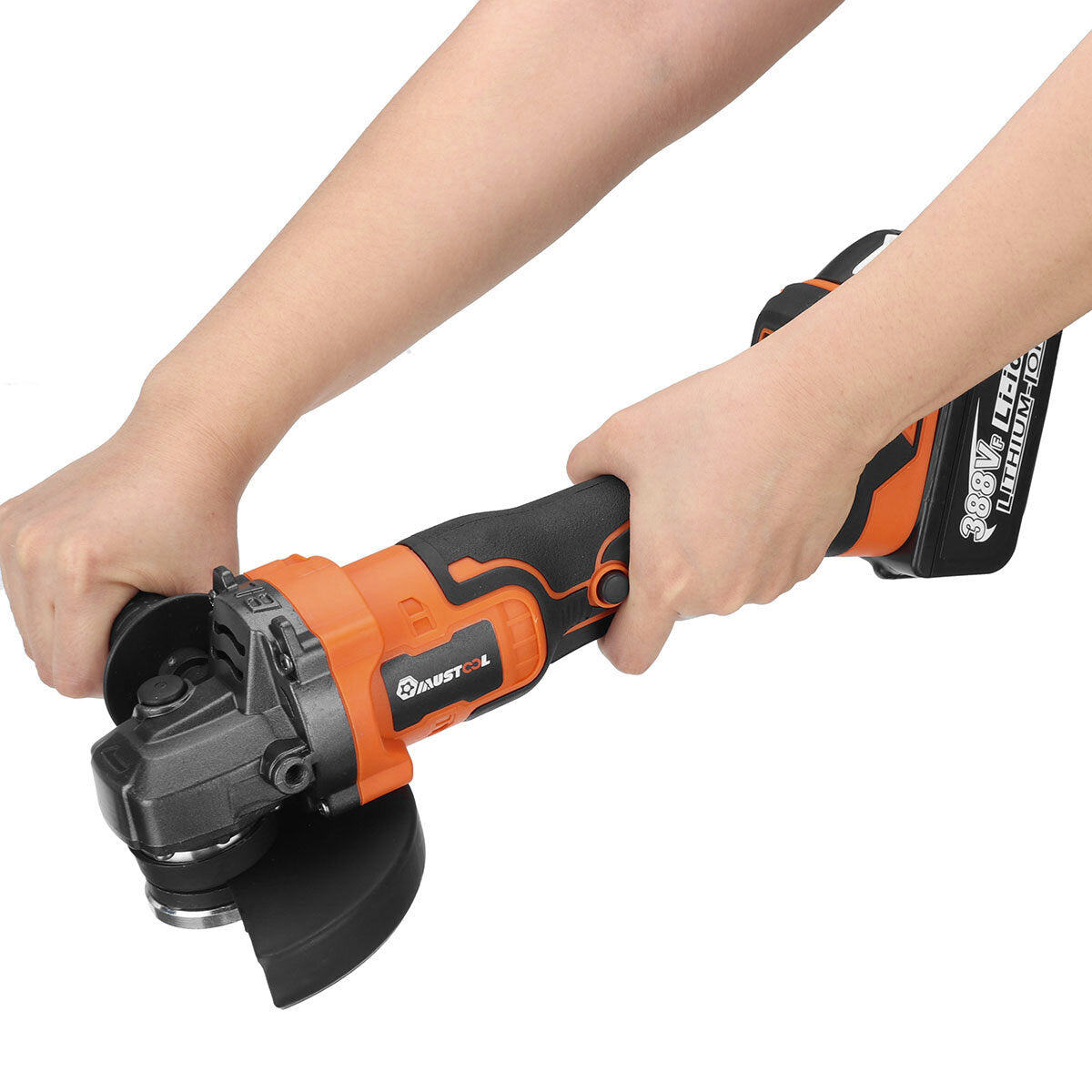 388vf 125 mm 1600 w 3 versnellingen oplaadindicatielampje borstelloze haakse slijper