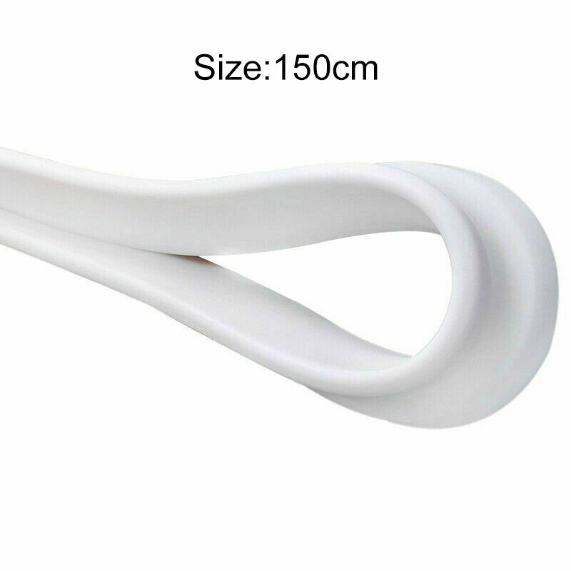 buigen water barrier water stopper siliconen 90cm/120cm/150cm/200cm wit gereedschap kit
