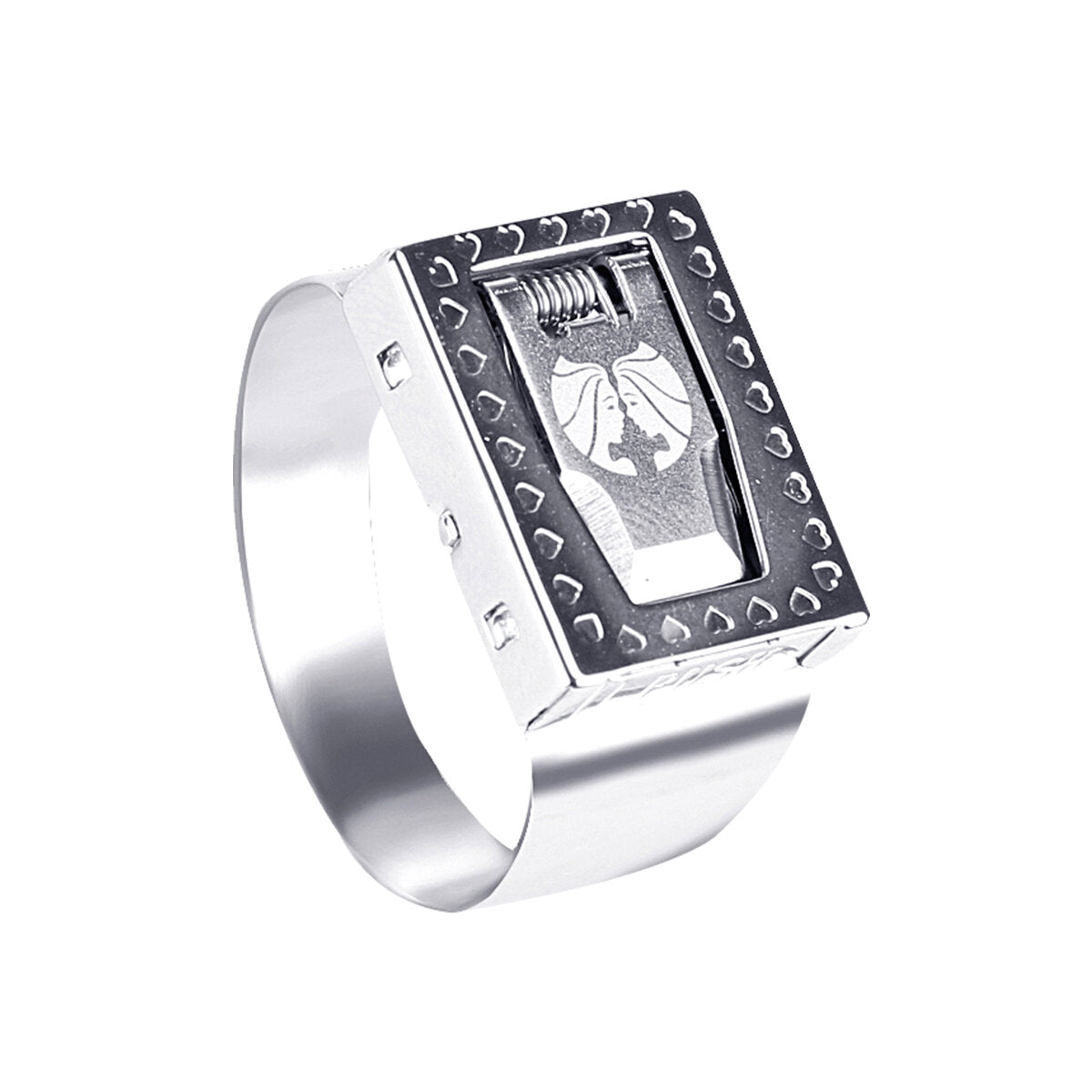 12 constellation zelfbescherming ring body guard ring onzichtbaarheid verborgen ring blade emergency rescue survival cut tool