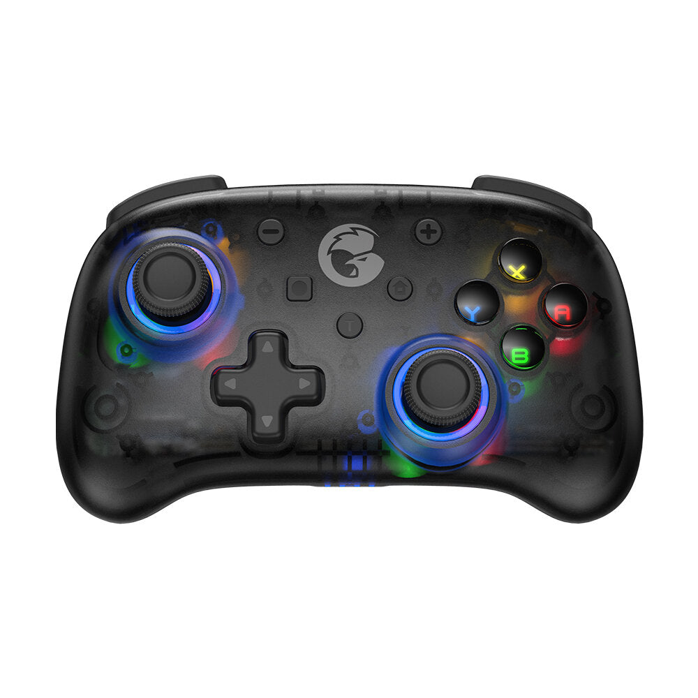 gamesir t4 mini wireless wired bluetooth rgb light game controller gamepad met turbo voor switch android voor ios windows