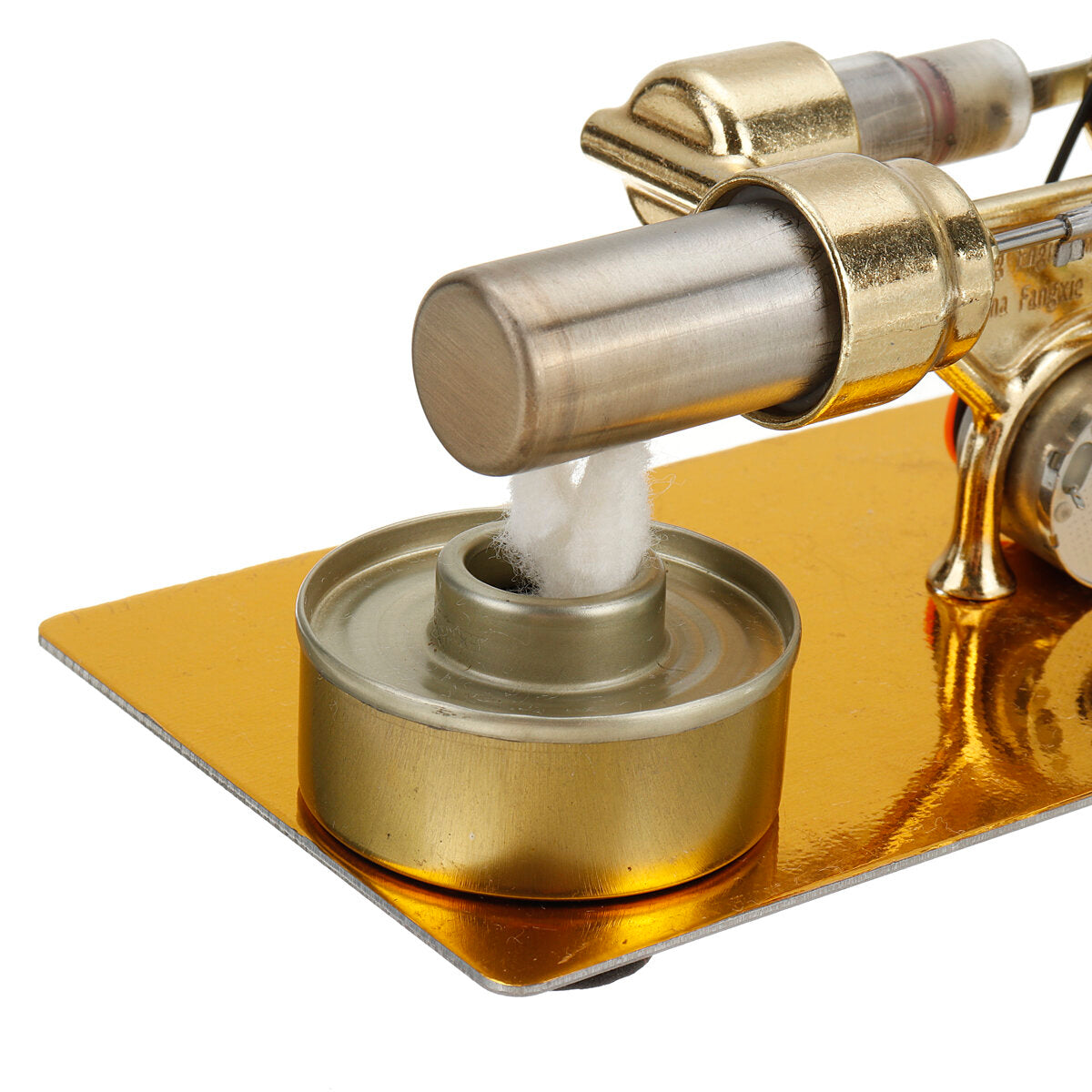 1 stuks 16 x 8.5 x 11 cm physical science dhz kits stirling engine model met onderdelen