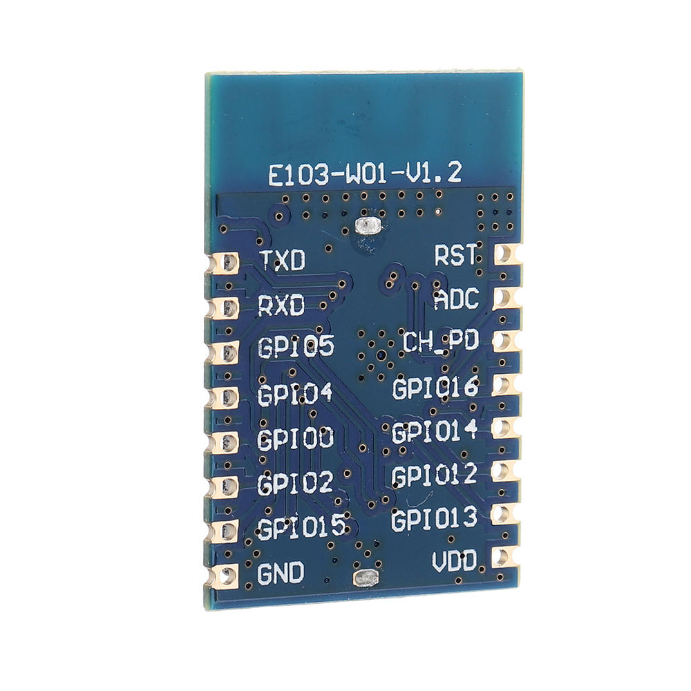 e103-w01 wifi esp8266ex 2.4 ghz 100 mw pcb-antenne iot uhf draadloze transceiver esp8266 zender en ontvanger rf module