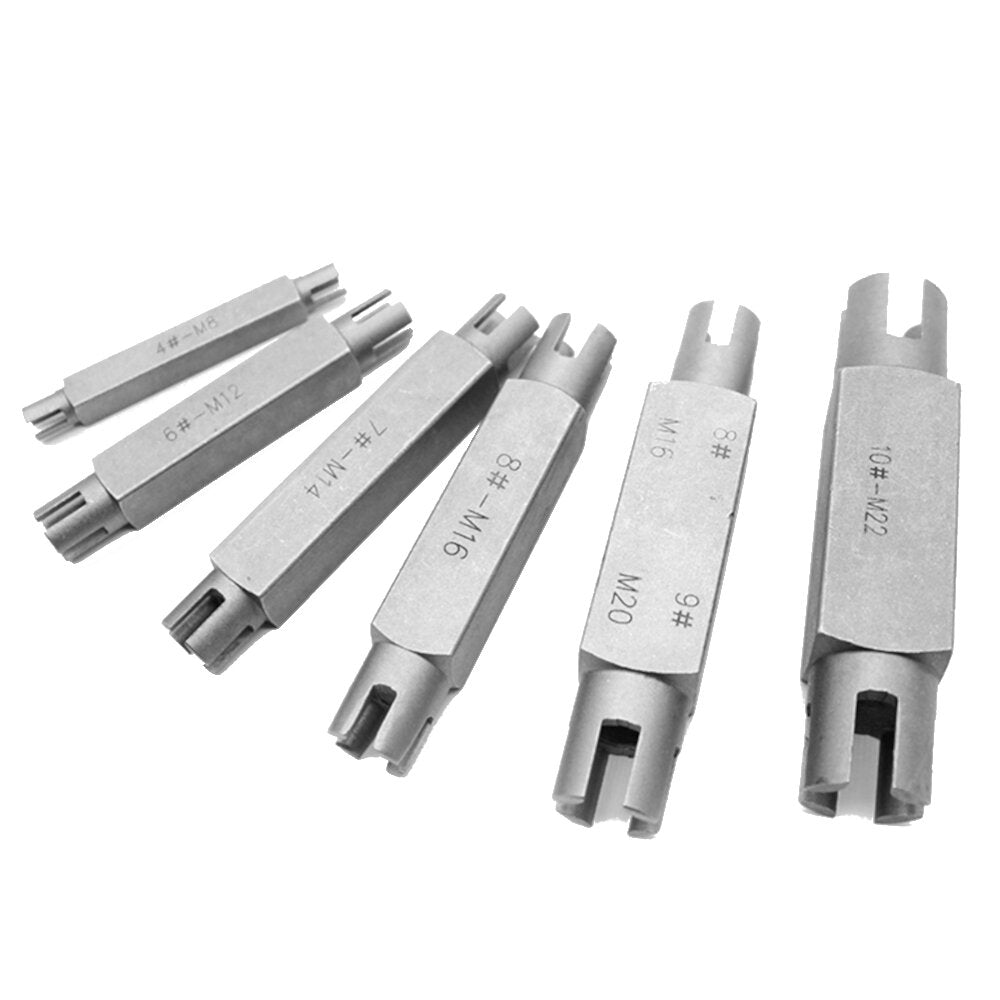 zeshoekige dubbelzijdige schroeftapafzuiger multi-size tapverwijderaar met gebroken kop