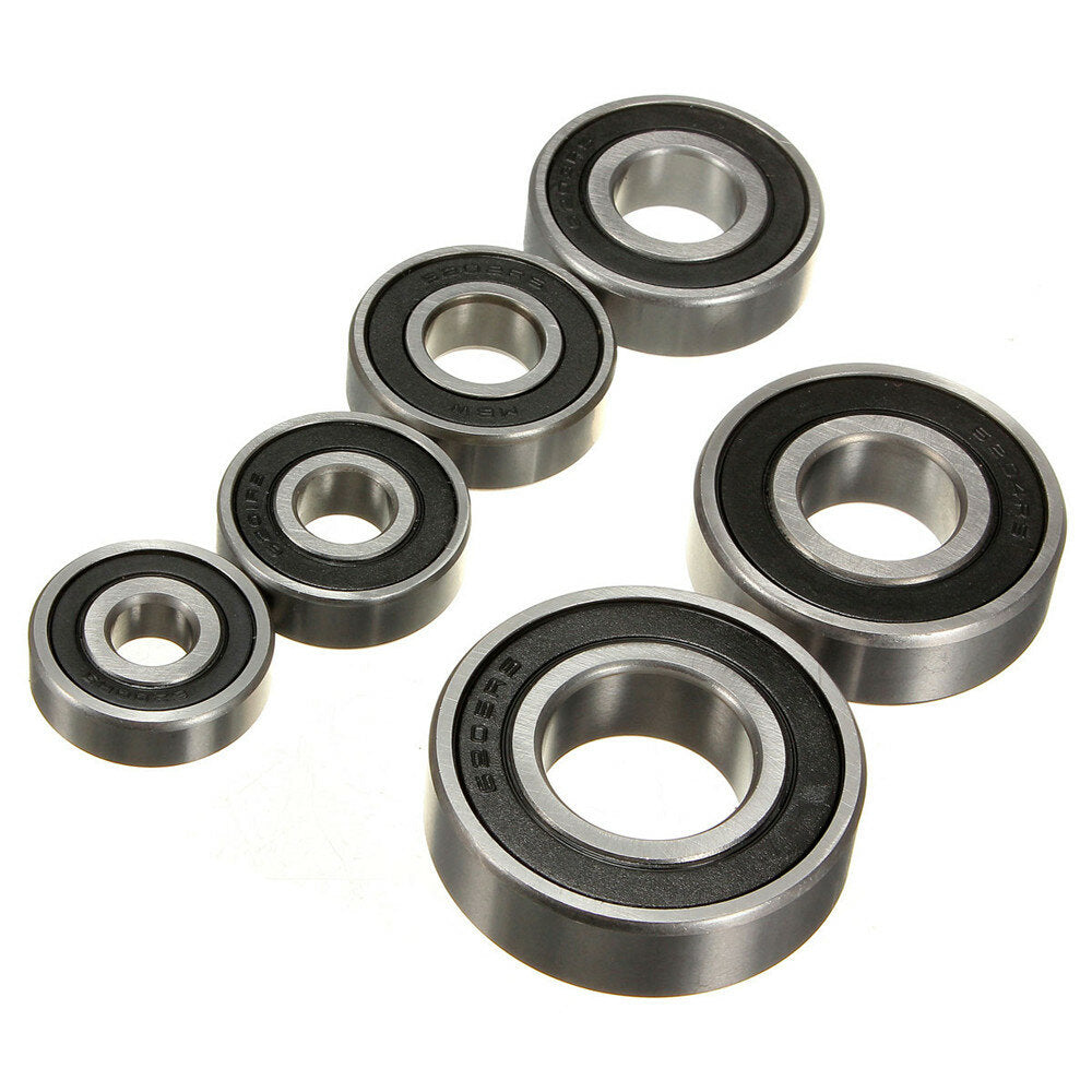 diepe kogellagers 6200-6205 / 2rs hoge snelheid lagerstaal