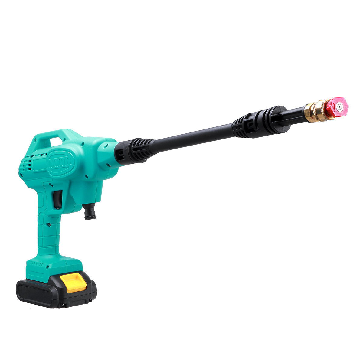 21v hogedrukreiniger draadloze elektrische auto wasmachine auto wassen spuitpistolen w/geen/1/2 batterij voor auto huis tuin magazijnen