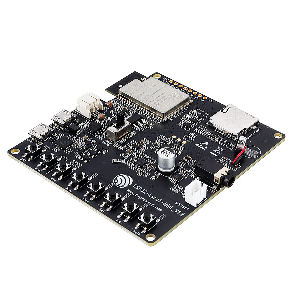 esp32-lyrat-mini audio development board met esp32 usb-uart-microfoon