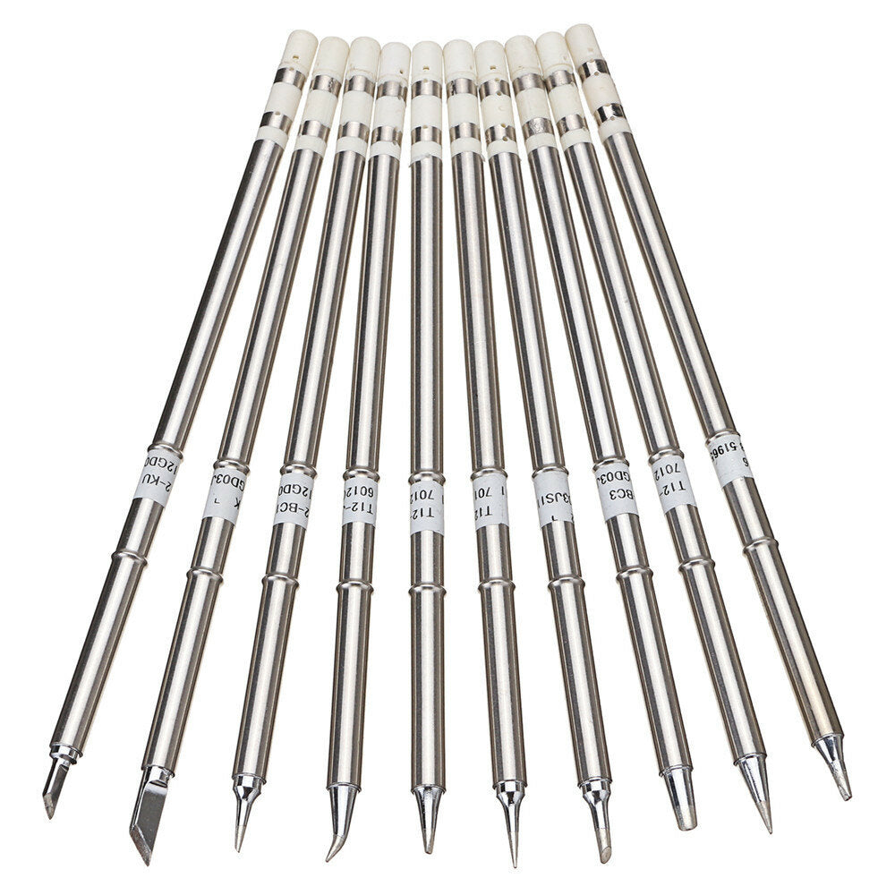 10 stuks t12 soldeerbouttips set voor hakko fx951 fx952