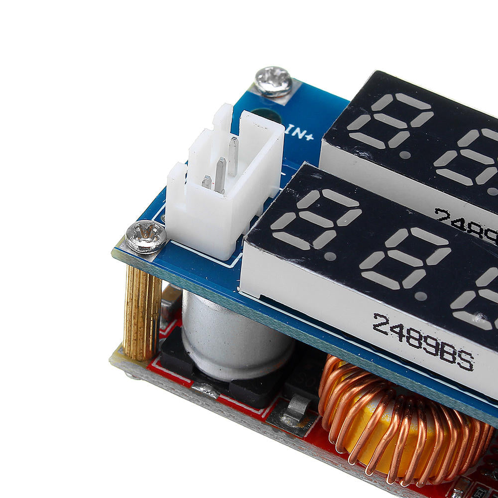 5a cc cv step down digitale instelbare ontvanger charge module met led-display blauw / rood