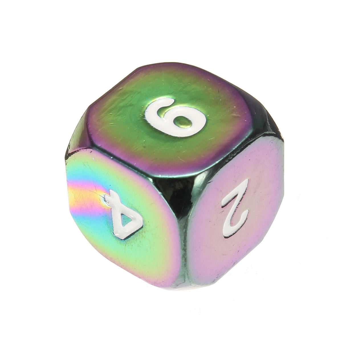 7 stuks colorful zinklegering polyhedral dice set bordspel multisided dobbelstenen gadget: