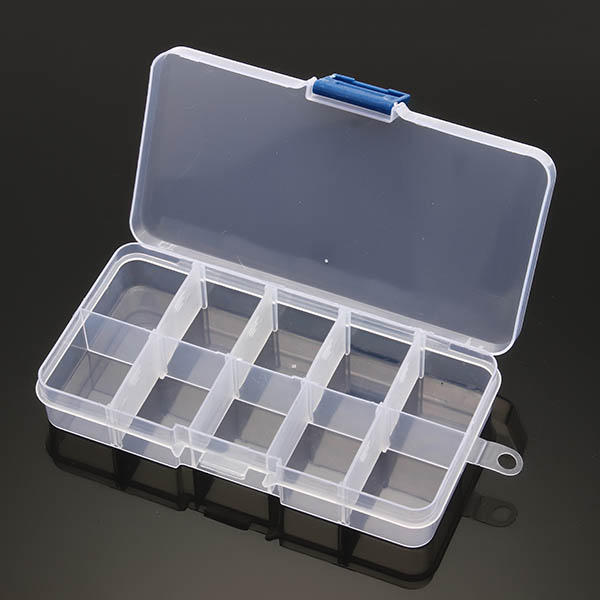 10/24 grid multifunctionele opbergdoos verstelbare gereedschapskoffer voor rotary tool accessoires