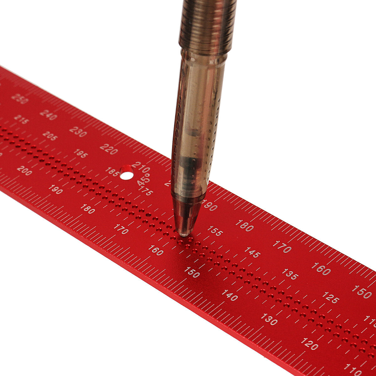 300mm universele hoek heerser multifunctionele proberen vierkante precisie houtbewerking kraspen markering heerser voor meten gids snijden
