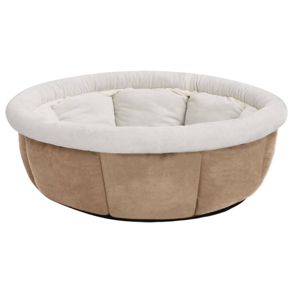hondenmand 59x59x24 cm beige