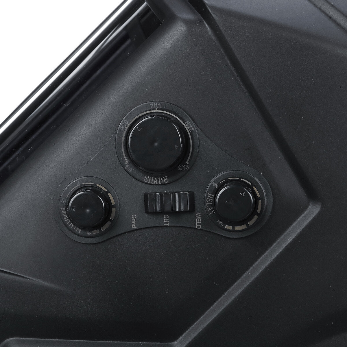 zonne-energie automatisch dimmend lasmasker automatisch donker wordende lashelm groot gezichtsveld 4 sensoren externe afstelling arc tig mig din5-din13